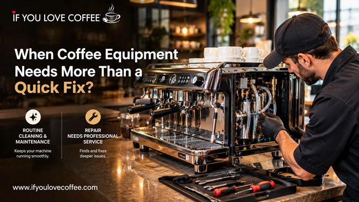 When Coffee Equipment Needs More Than a Quick Fix?